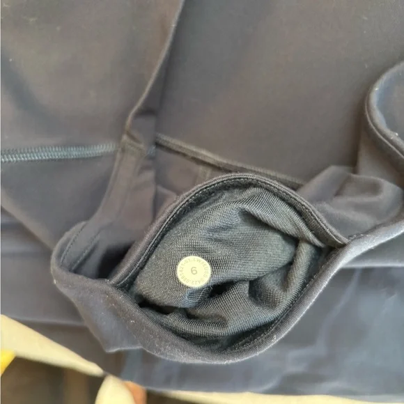 Lululemon Align High Rise Mini Flare Navy Leggings - Long 32” - Picture 6 of 7